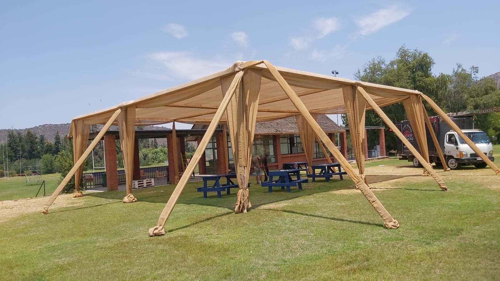 Matrimonio con carpas